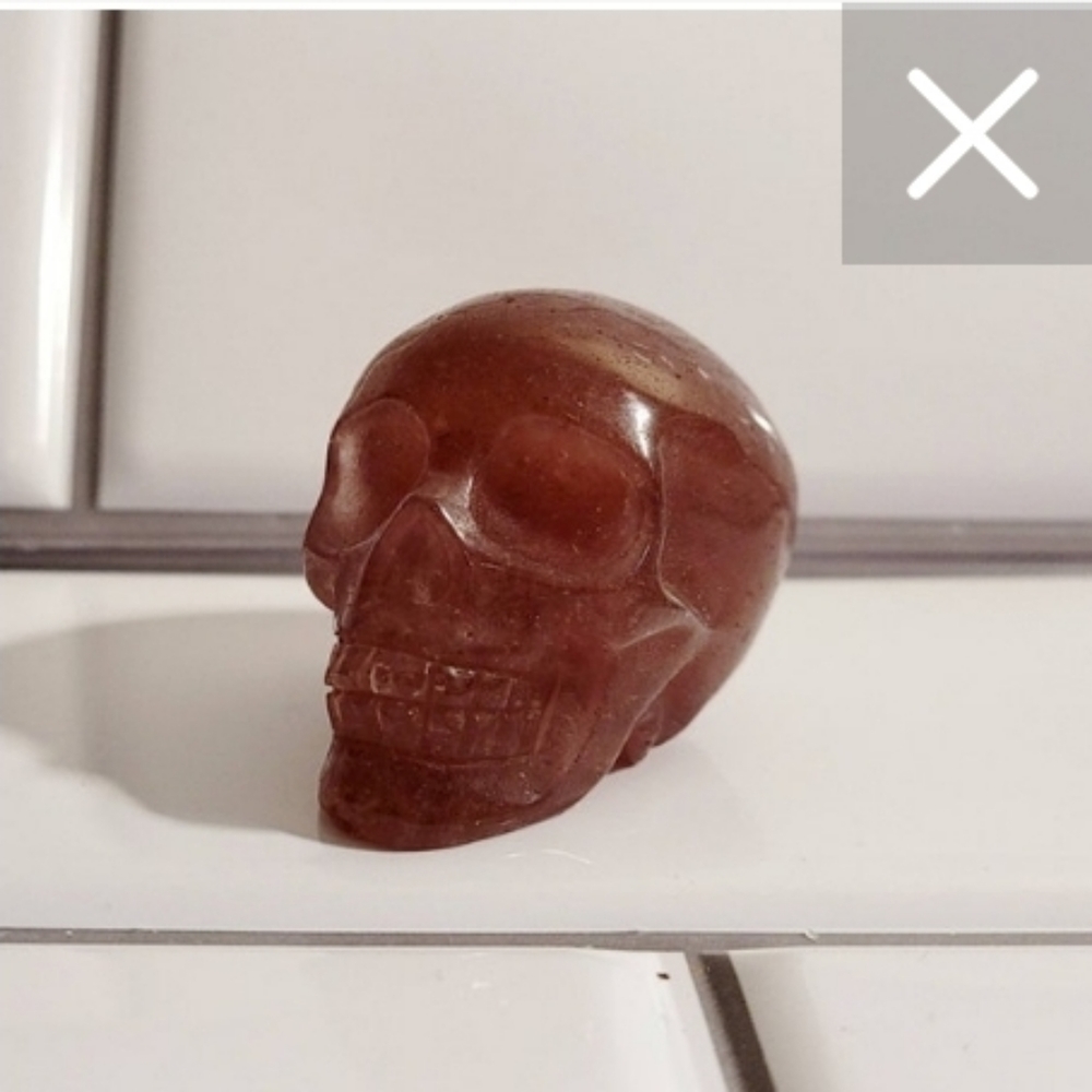 AAA Quality Natural Strawberry Quartz Carving